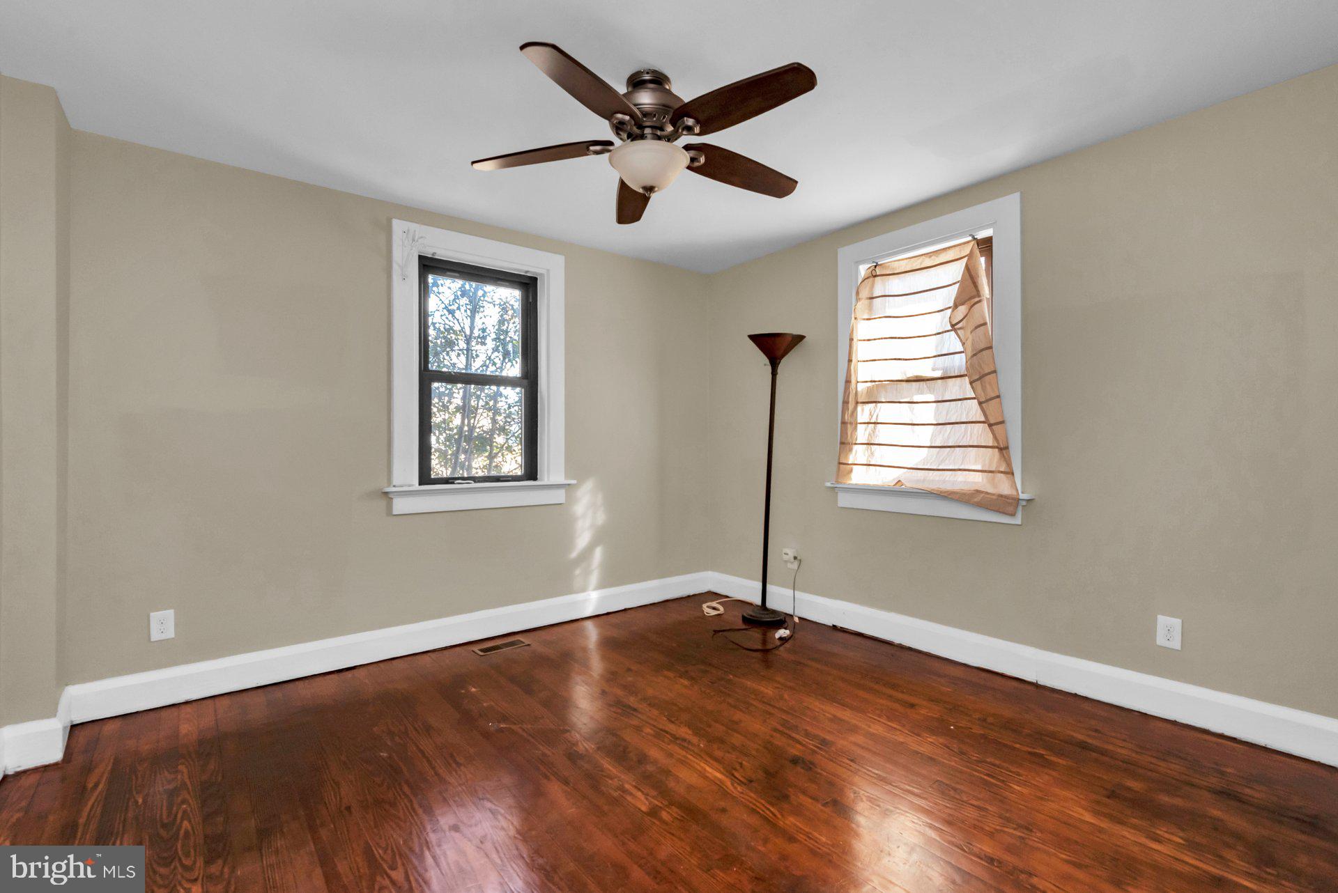 5701 Old Court Road Baltimore, MD 21244 - Photo 19 of 52 Bedroom with Ceiling Fan and Windows