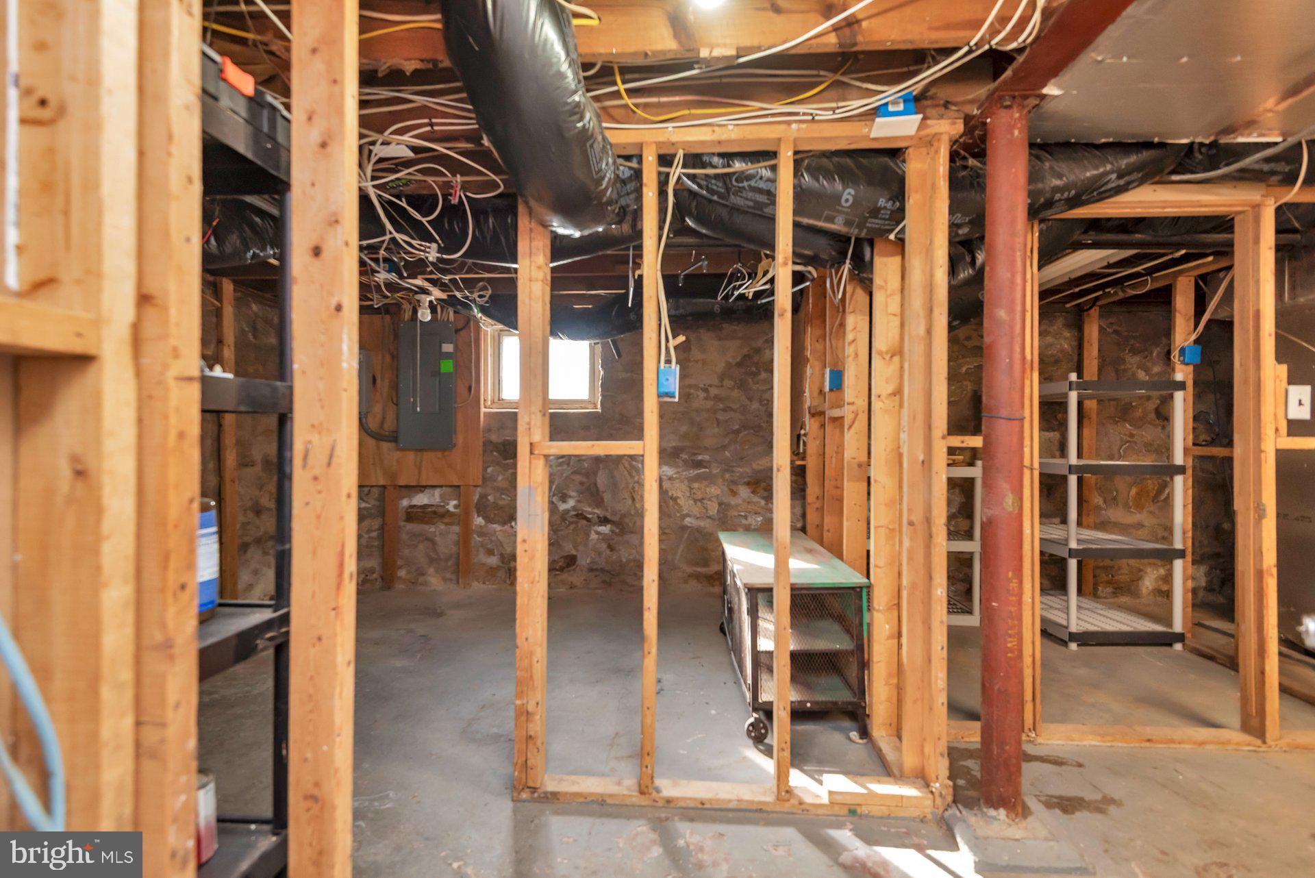 5701 Old Court Road Baltimore, MD 21244 - Photo 40 of 52 Framed Basement Rear Area