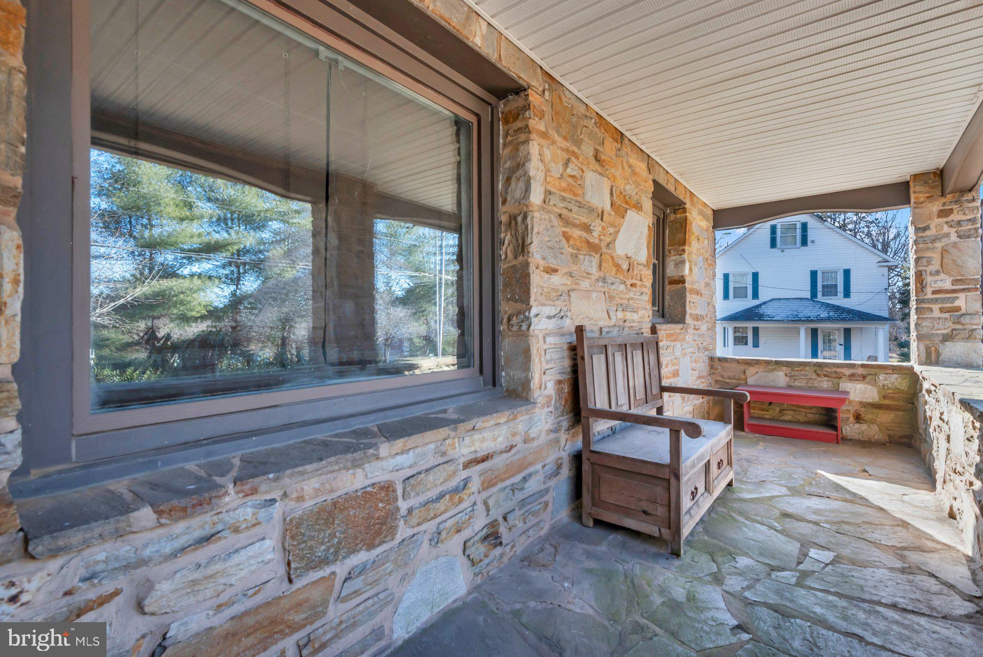 5701 Old Court Road Baltimore, MD 21244 - Photo 4 of 52 Covered Stone Front Porch