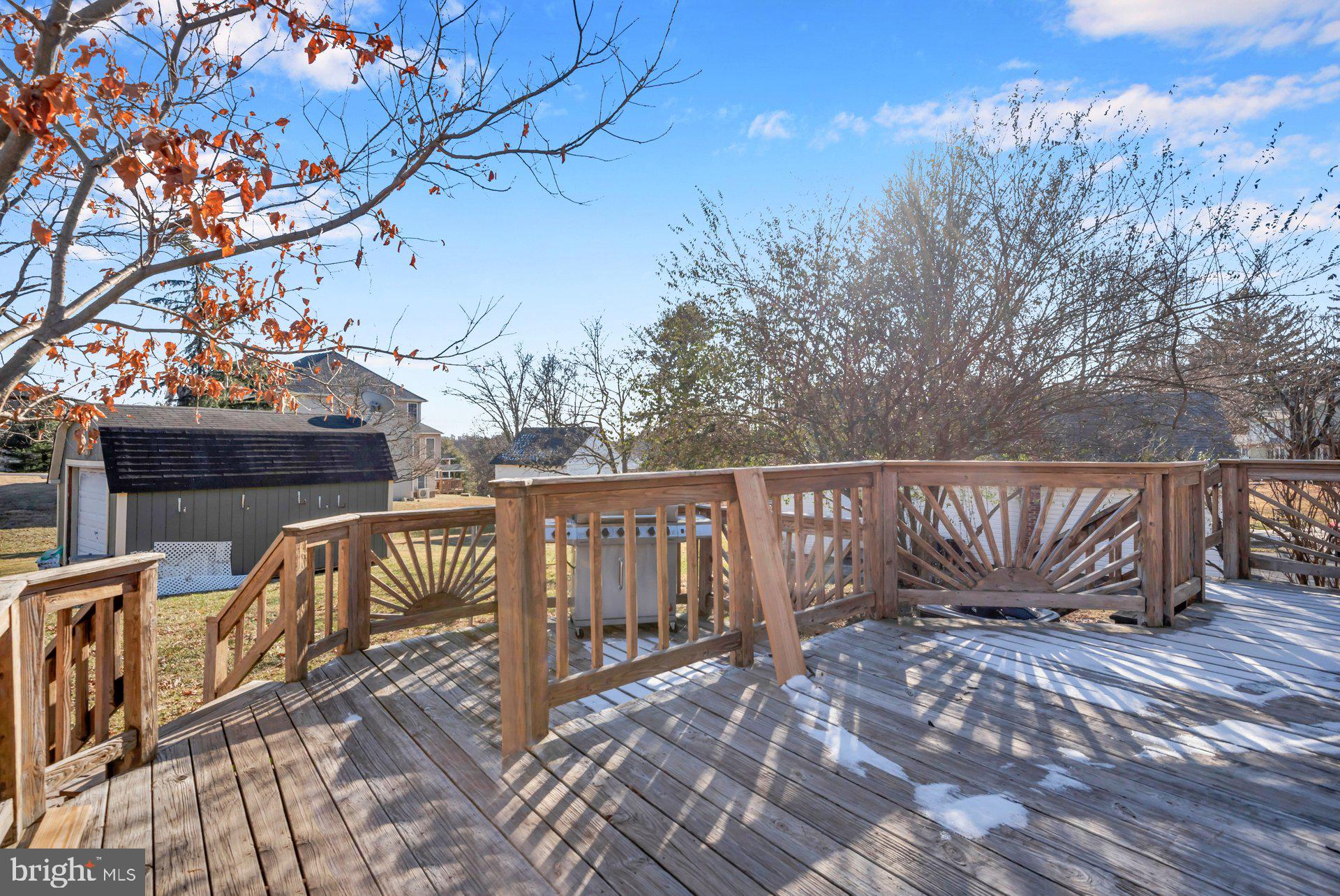 5701 Old Court Road Baltimore, MD 21244 - Photo 47 of 52 Multi-Level Rear Deck with Railings