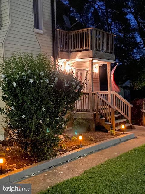 8419 Bay Road, Unit A Pasadena, MD 21122 - Photo 8 of 16 Evening Shot of Front