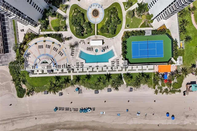 a view of a dining room with furniture window and outdoor view