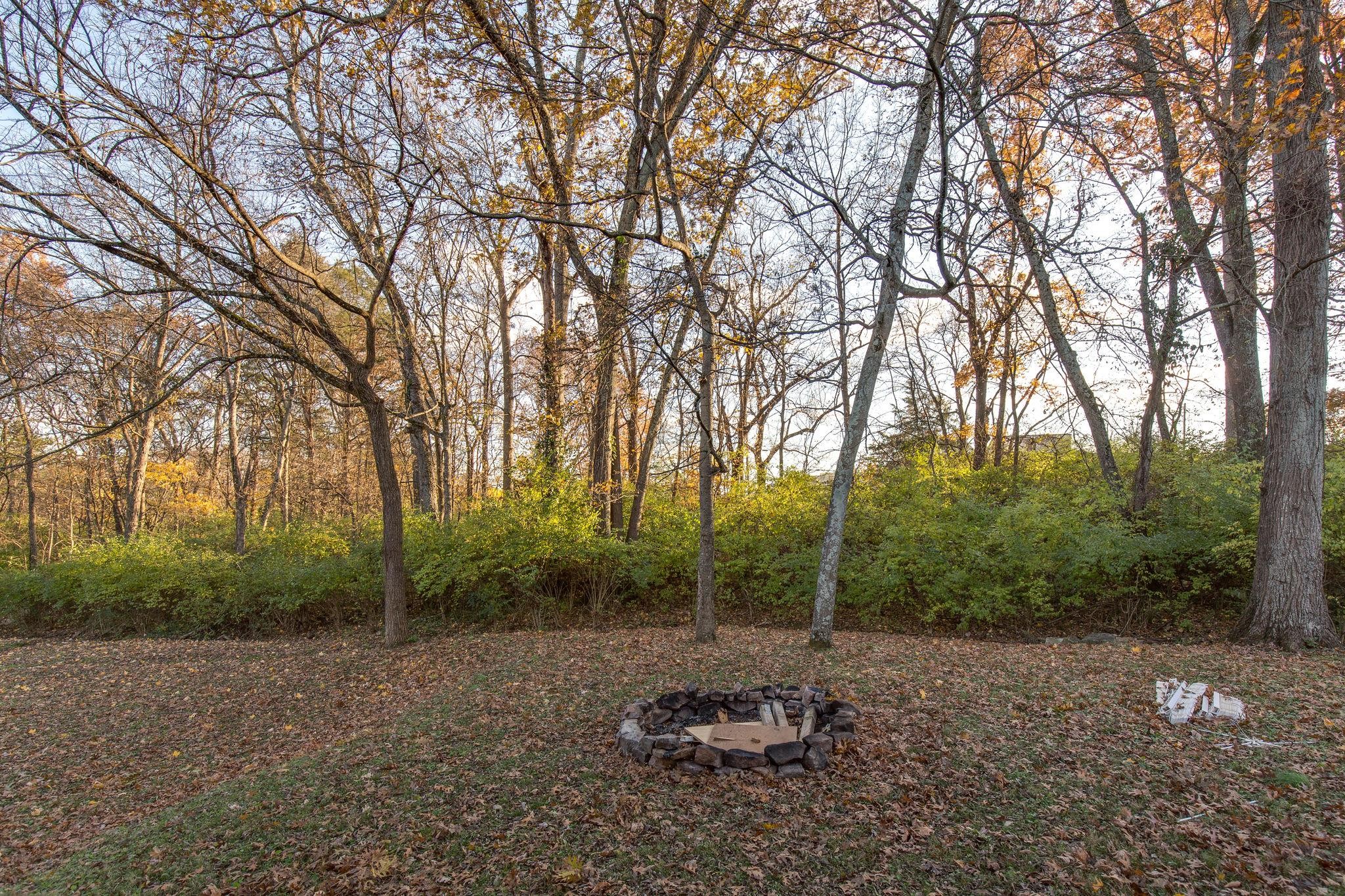 256 Manzano Road Madison, TN 37115 - Photo 21 of 24 a view of a backyard with large trees