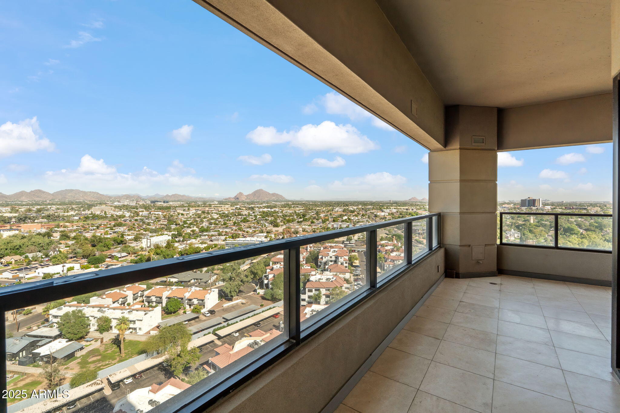 1040 East Osborn Road, Unit 1602 Phoenix, AZ 85014 - Photo 26 of 66 a view of a city from a balcony
