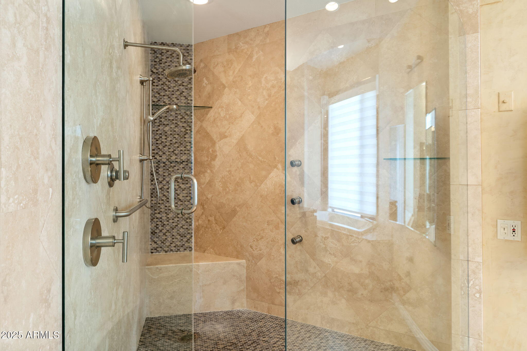 1040 East Osborn Road, Unit 1602 Phoenix, AZ 85014 - Photo 35 of 66 a bathroom with a shower and a sink