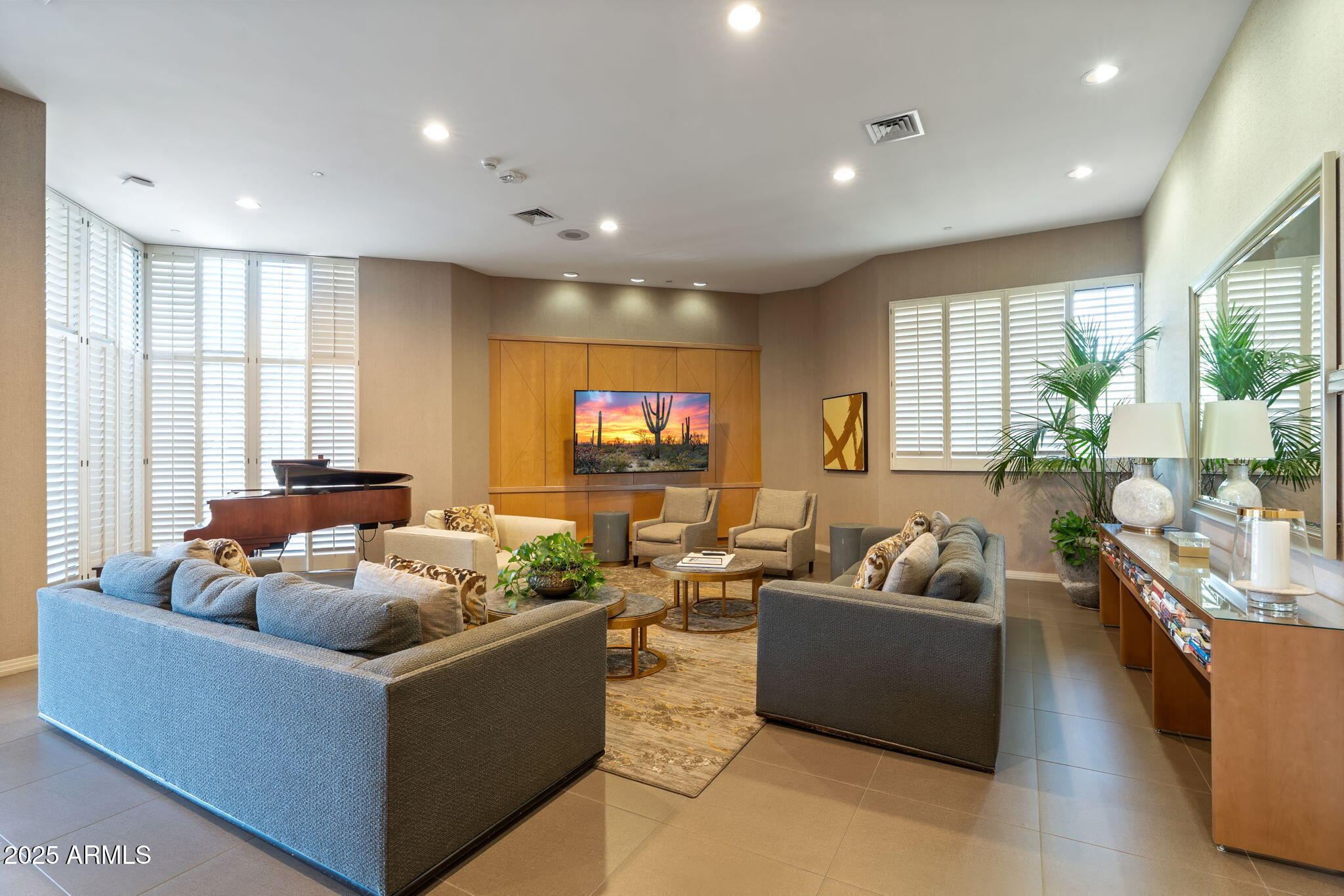 1040 East Osborn Road, Unit 1602 Phoenix, AZ 85014 - Photo 63 of 66 a living room with furniture and a large window