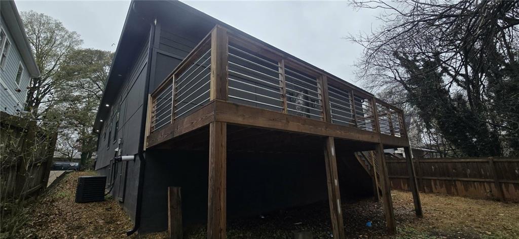 762 Cooper Street Southwest Atlanta, GA 30315 - Photo 42 of 43 a view of a house with backyard and trees