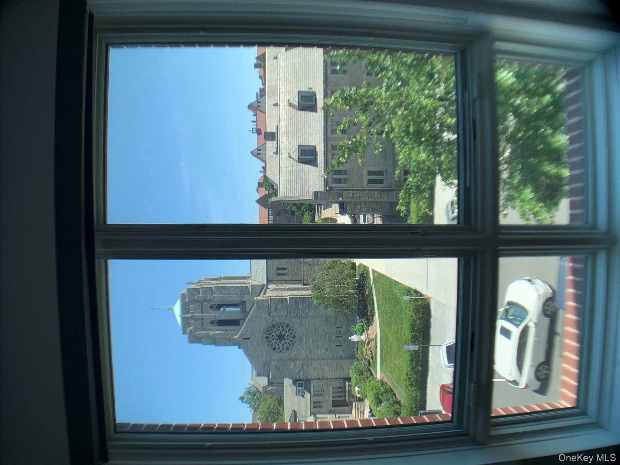 109-19 72nd Road, Unit 4C Queens, NY 11375 - Photo 16 of 16 a view of a back yard from a window