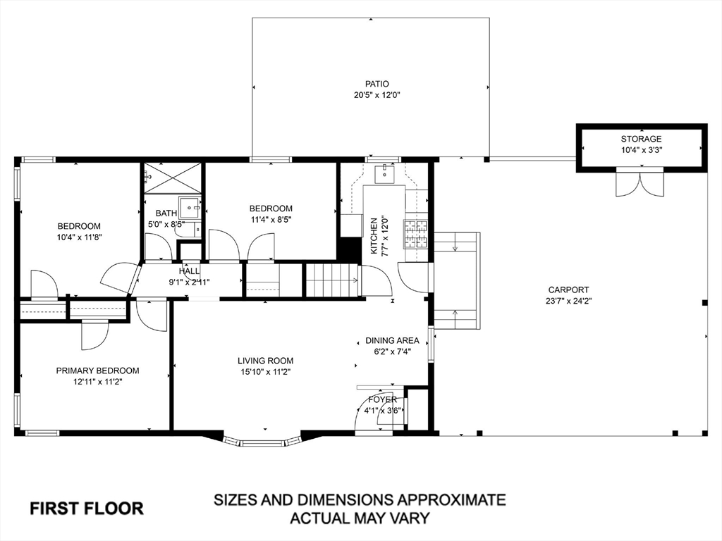 13 Lorimer Street Chicopee, MA 01013 - Photo 40 of 42 a picture of a floor plan