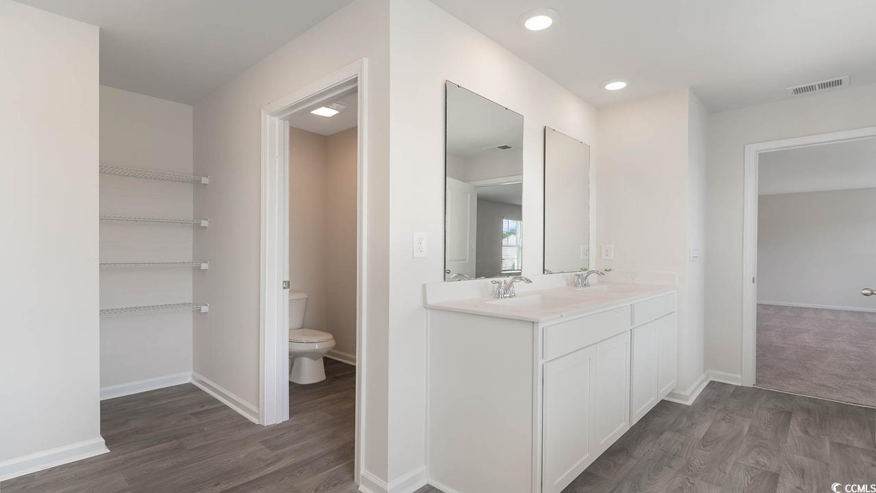 322 Acosta Circle Conway, SC 29527 - Photo 19 of 27 Bathroom featuring hardwood / wood-style flooring,
