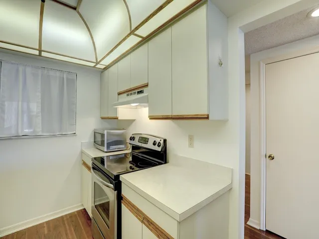 a room with storage and utility