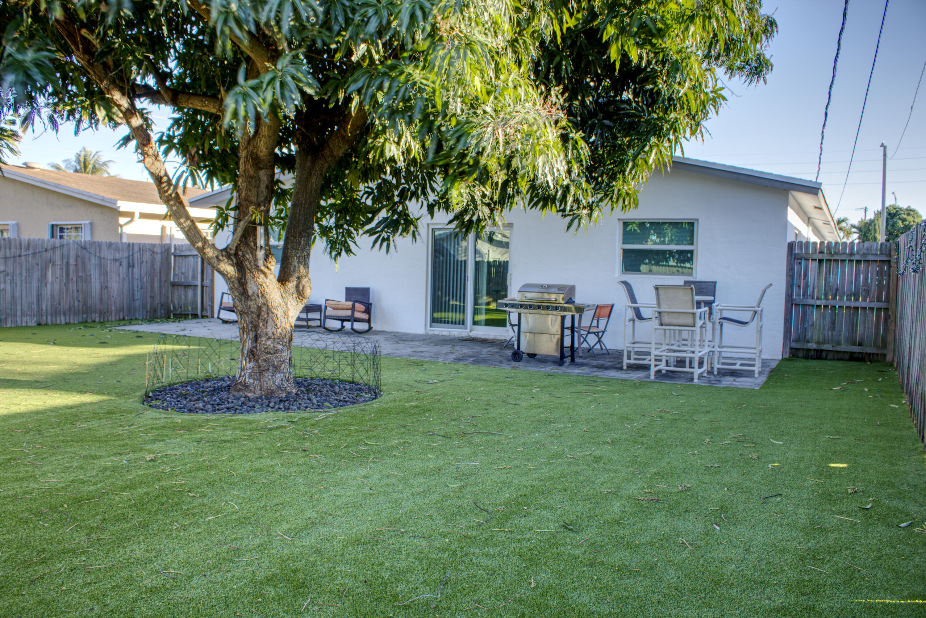 517 Northwest 52nd Street Boca Raton, FL 33487 - Photo 16 of 18 Backyard.