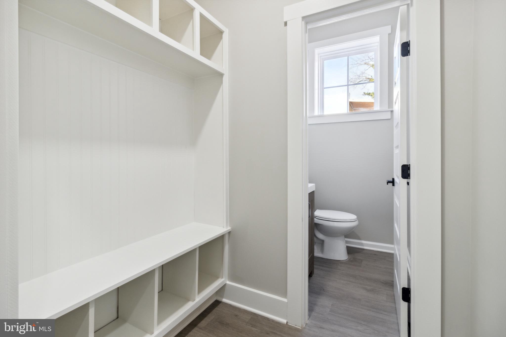 4033 Park Heights Avenue Baltimore, MD 21215 - Photo 13 of 41 Closet by Main Level Half Bath