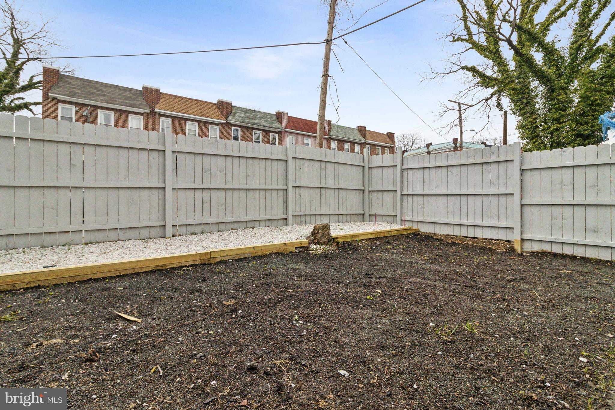 4033 Park Heights Avenue Baltimore, MD 21215 - Photo 41 of 41 Fully Fenced Backyard