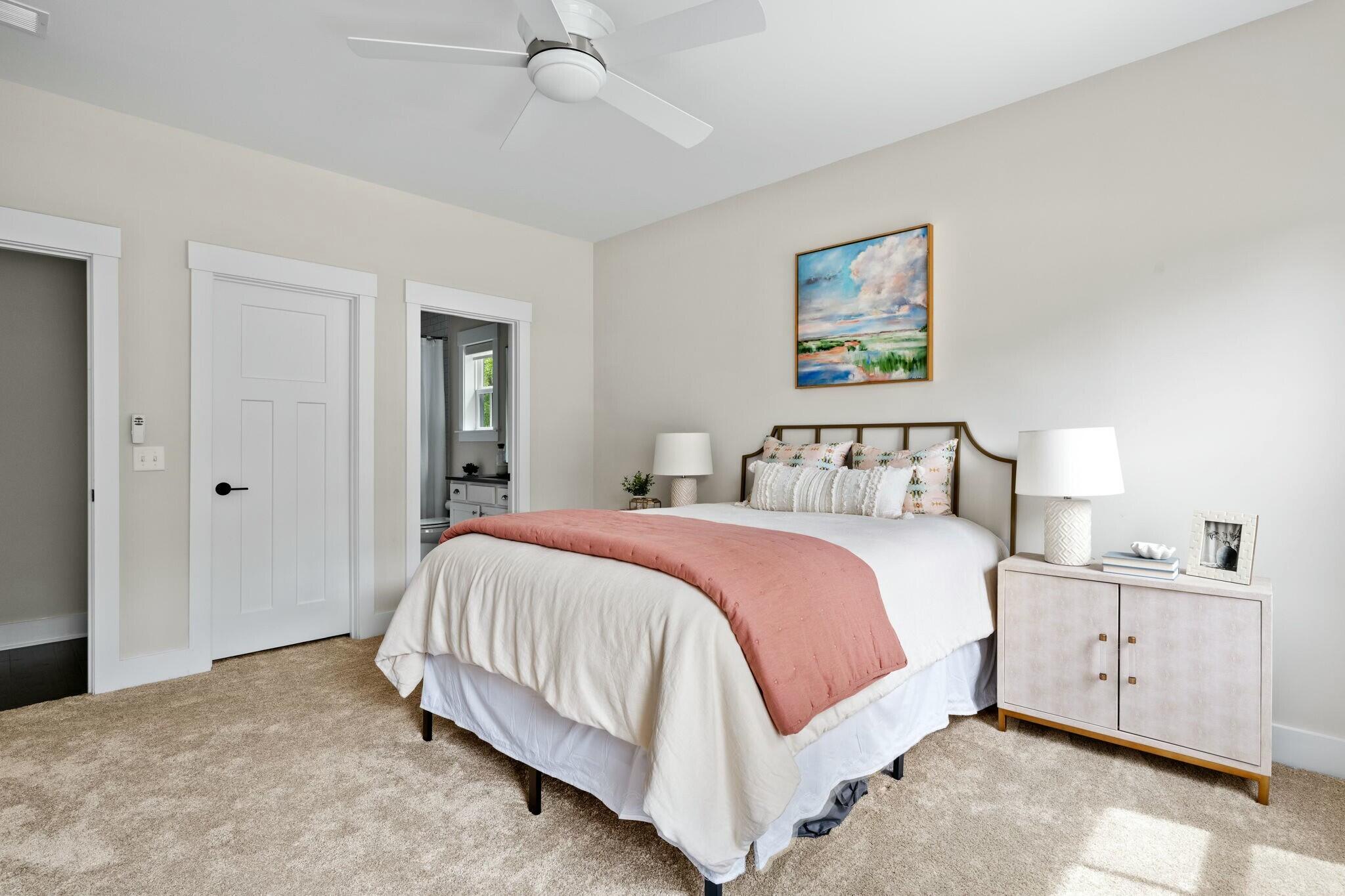 1872 Rifle Range Road Mount Pleasant, SC 29464 - Photo 25 of 33 Bedroom 2 With En-Suite Bath