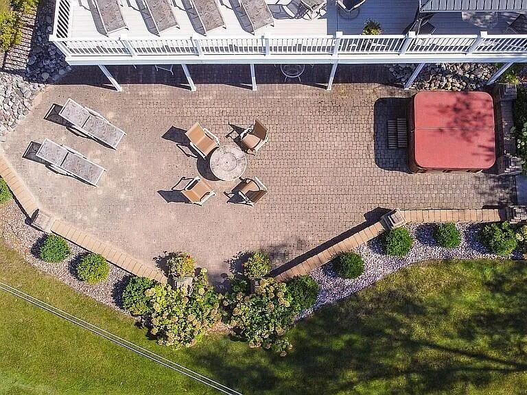 3518 East Long Lake Road Harrison, MI 48625 - Photo 69 of 97 Aerial View of Patio
