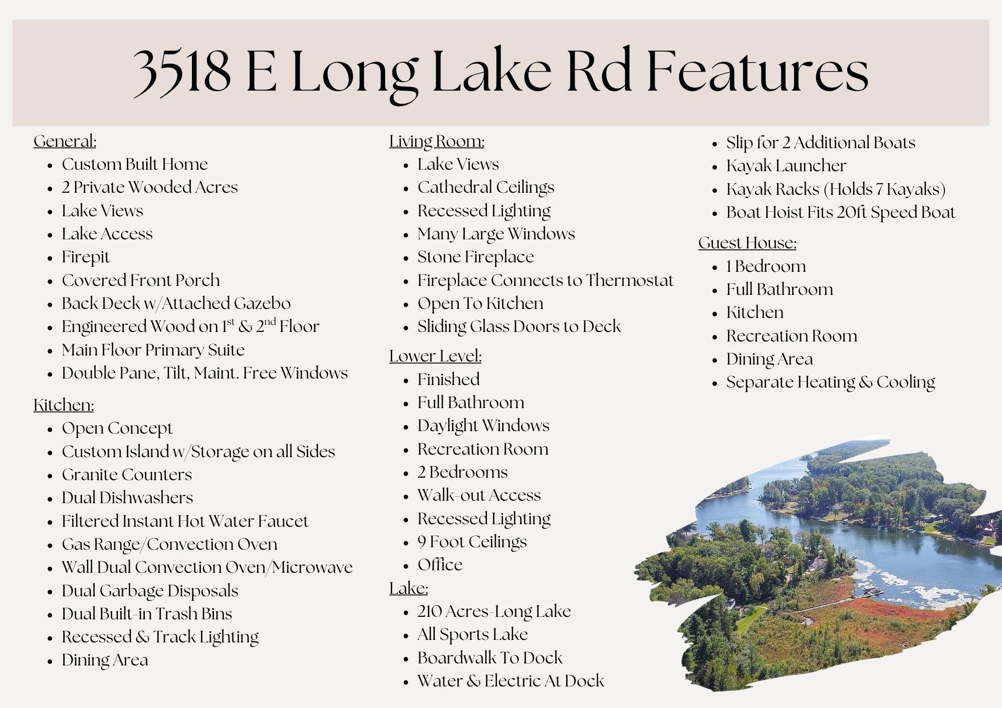 3518 East Long Lake Road Harrison, MI 48625 - Photo 84 of 97 Long Lake Features