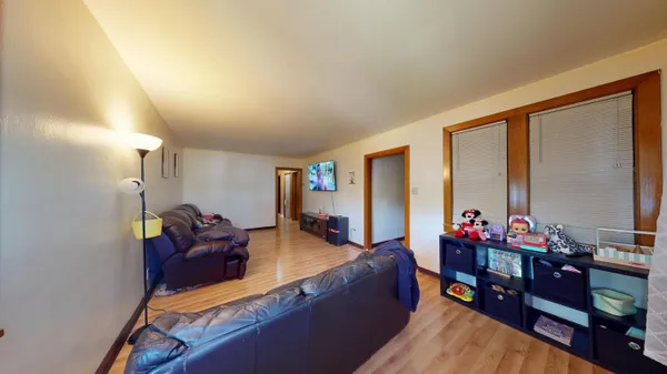 a very nice looking room with a large window