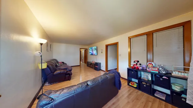 a very nice looking room with a large window