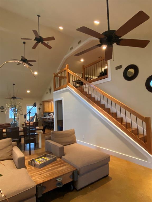 1079 Union Hill Road Mineral Wells, TX 76067 - Photo 36 of 40 a living room with furniture and a ceiling fan
