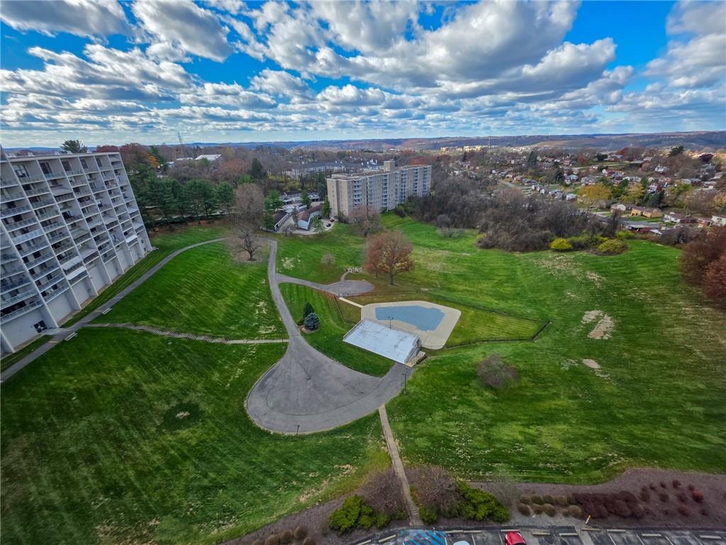 1160 Bower Hill Road, Unit 700C Pittsburgh, PA 15243 - Photo 32 of 35 a view of a garden with a slide