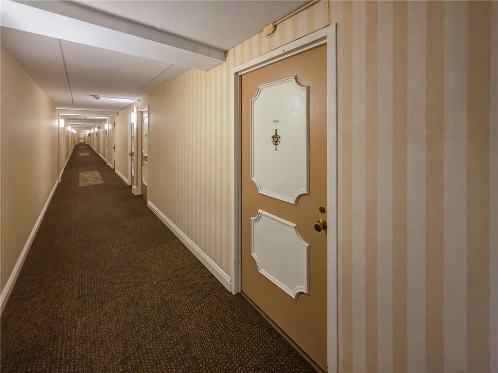 1160 Bower Hill Road, Unit 700C Pittsburgh, PA 15243 - Photo 9 of 35 a view of a hallway with wooden floor