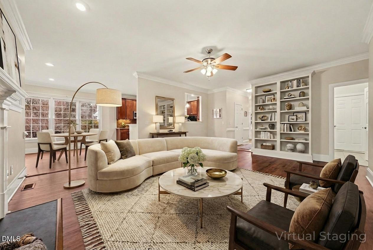 4721 Sandy Bay Circle Raleigh, NC 27603 - Photo 6 of 33 Family Room Staged