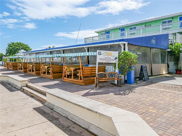 a view of beach and ocean