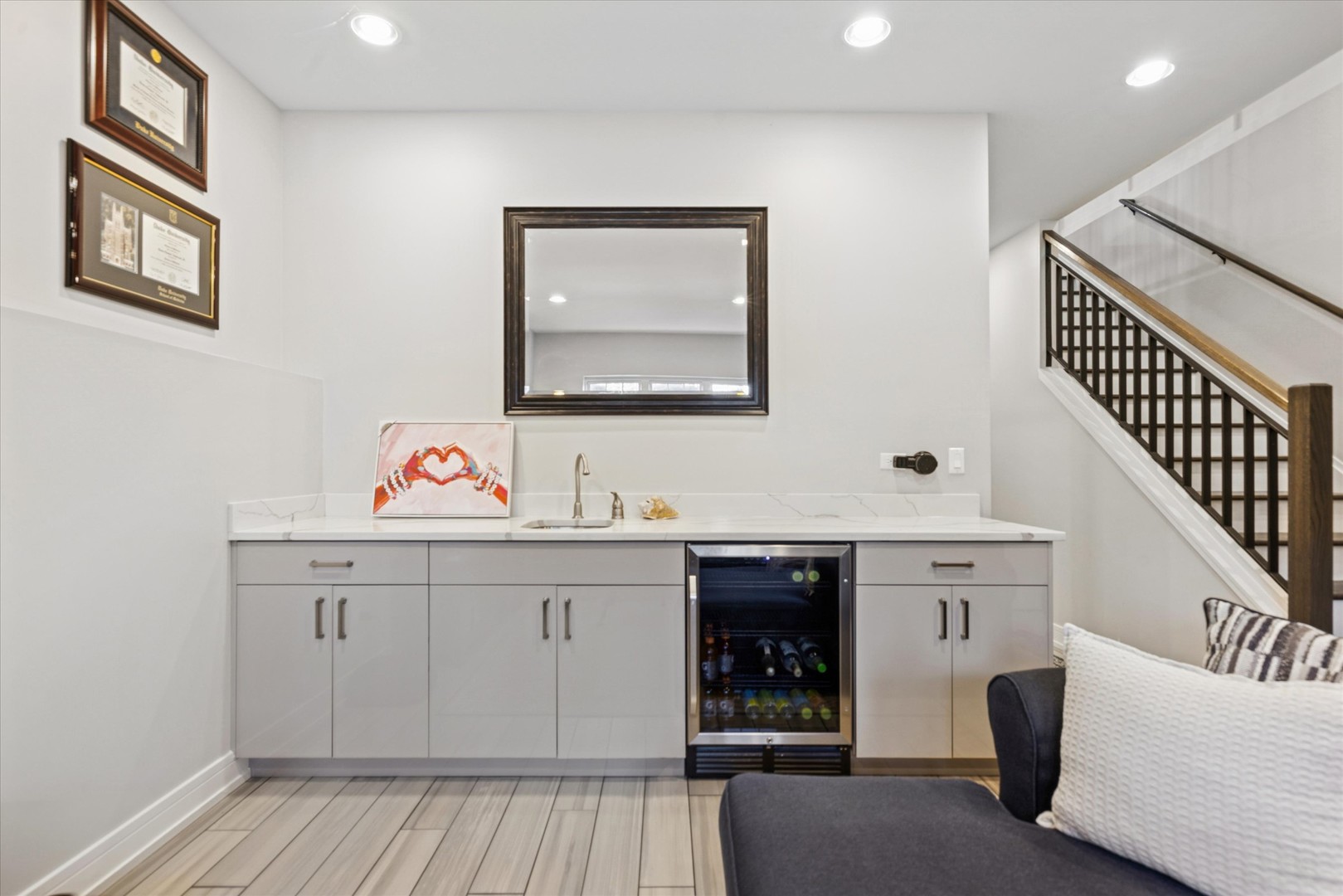 4744 South Indiana Avenue Chicago, IL 60615 - Photo 22 of 27 a view of an entryway with wooden floor
