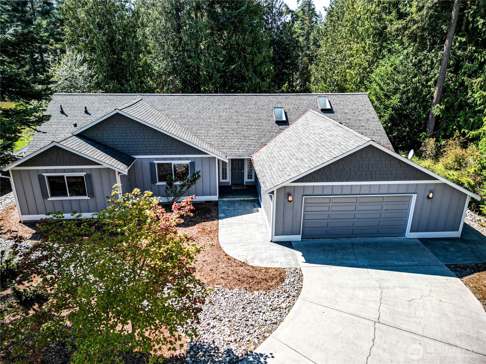 109 Vancouver Place Sequim, WA 98382 - Photo 36 of 40 a house view with a outdoor space