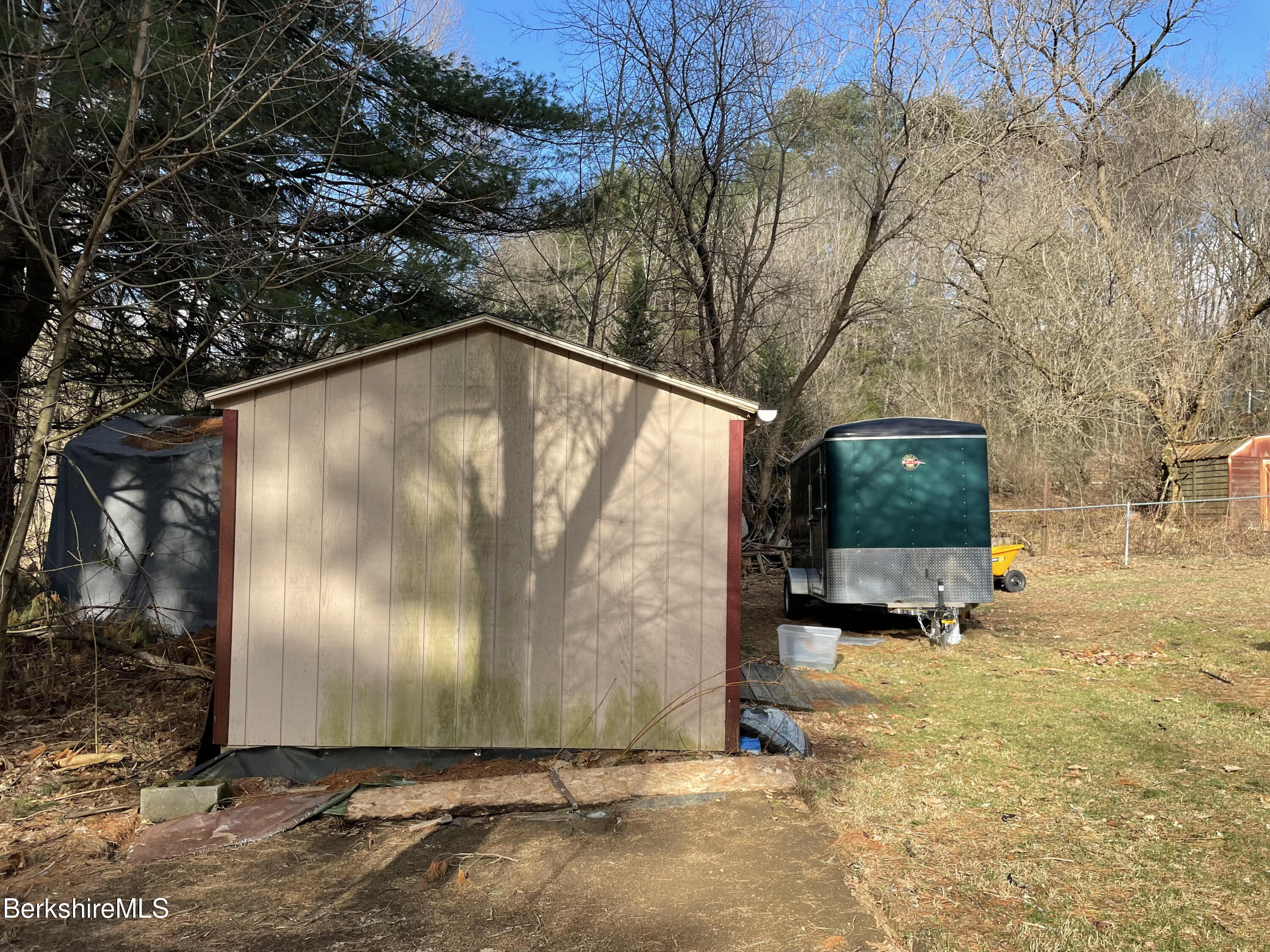 81 Swamp Road Lanesborough, MA 01224 - Photo 5 of 5 swamp shed and yard