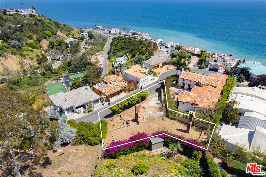 3851 Rambla Orienta Malibu, CA 90265 - Photo 8 of 12 an aerial view of a house