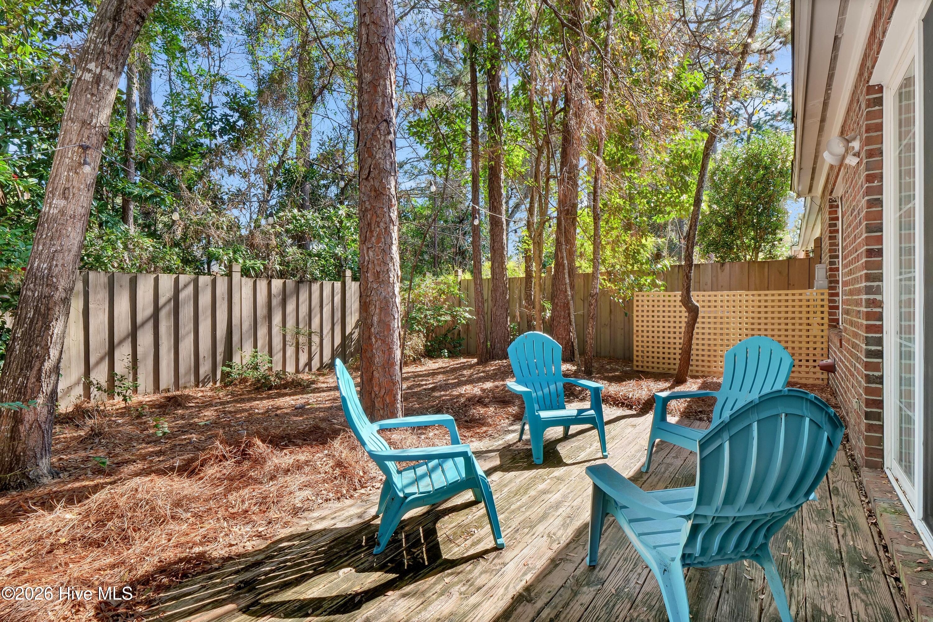 233 Racine Drive, Unit 59 Wilmington, NC 28403 - Photo 26 of 38 Backyard privately fenced in.