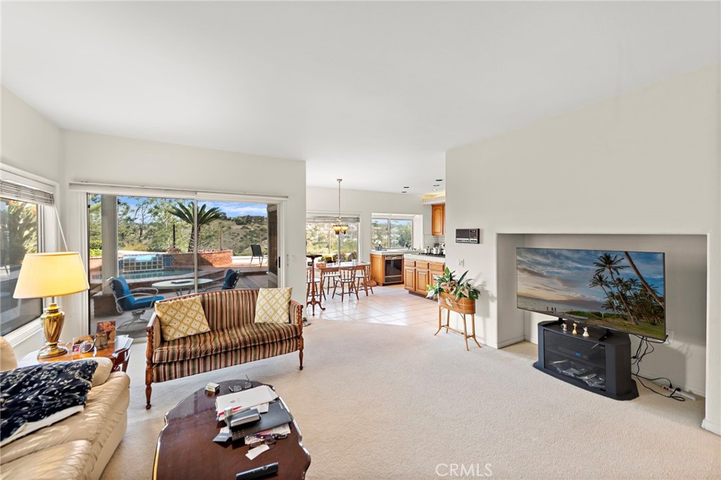 4 Charmony Laguna Niguel, CA 92677 - Photo 23 of 35 Family Room to the Breakfast Nook and Kitchen