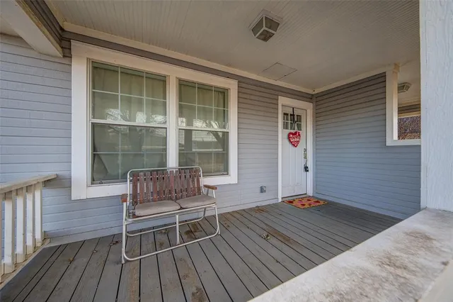 a view of outdoor space with seating space