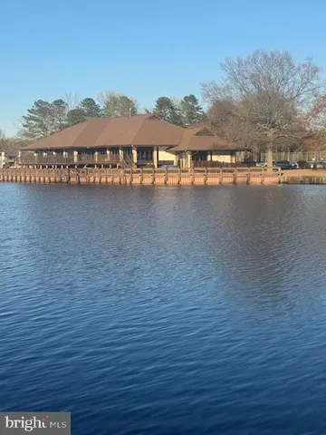 a view of an ocean with trees