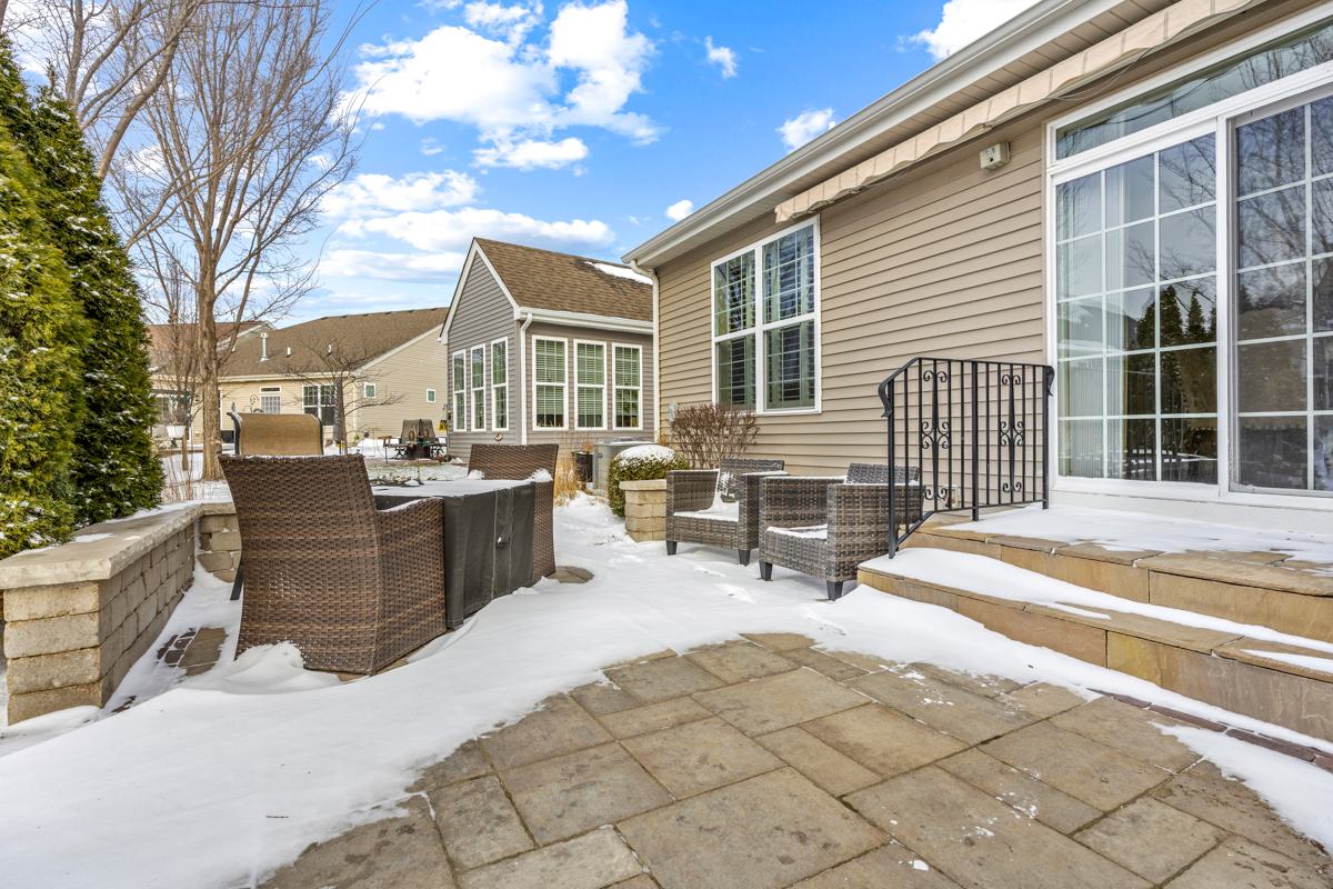1093 Glendale Road Pingree Grove, IL 60140 - Photo 23 of 28 a view of a house with backyard and sitting area