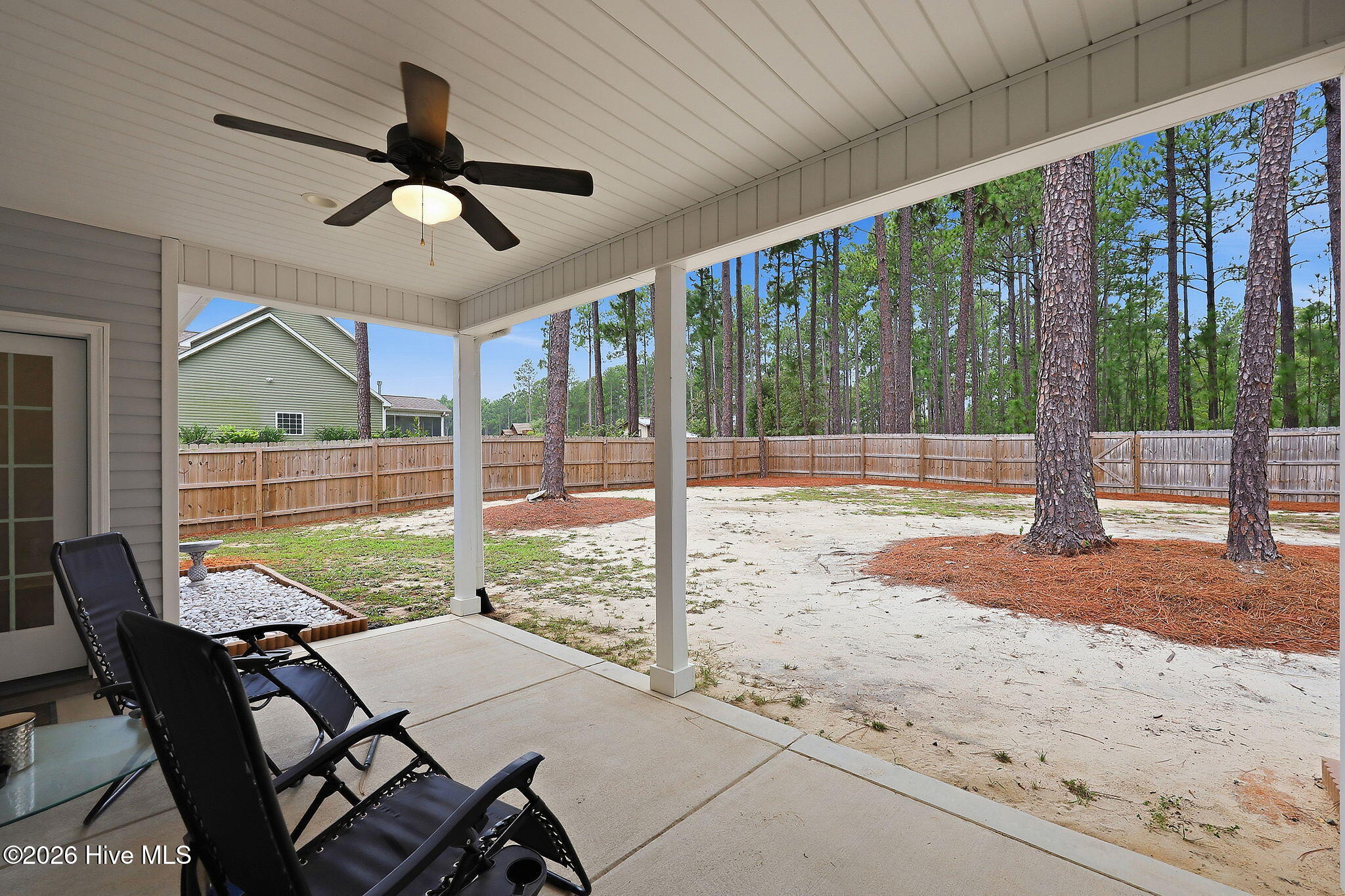 560 North Ridgecrest Street Aberdeen, NC 28315 - Photo 35 of 48 covered back porch