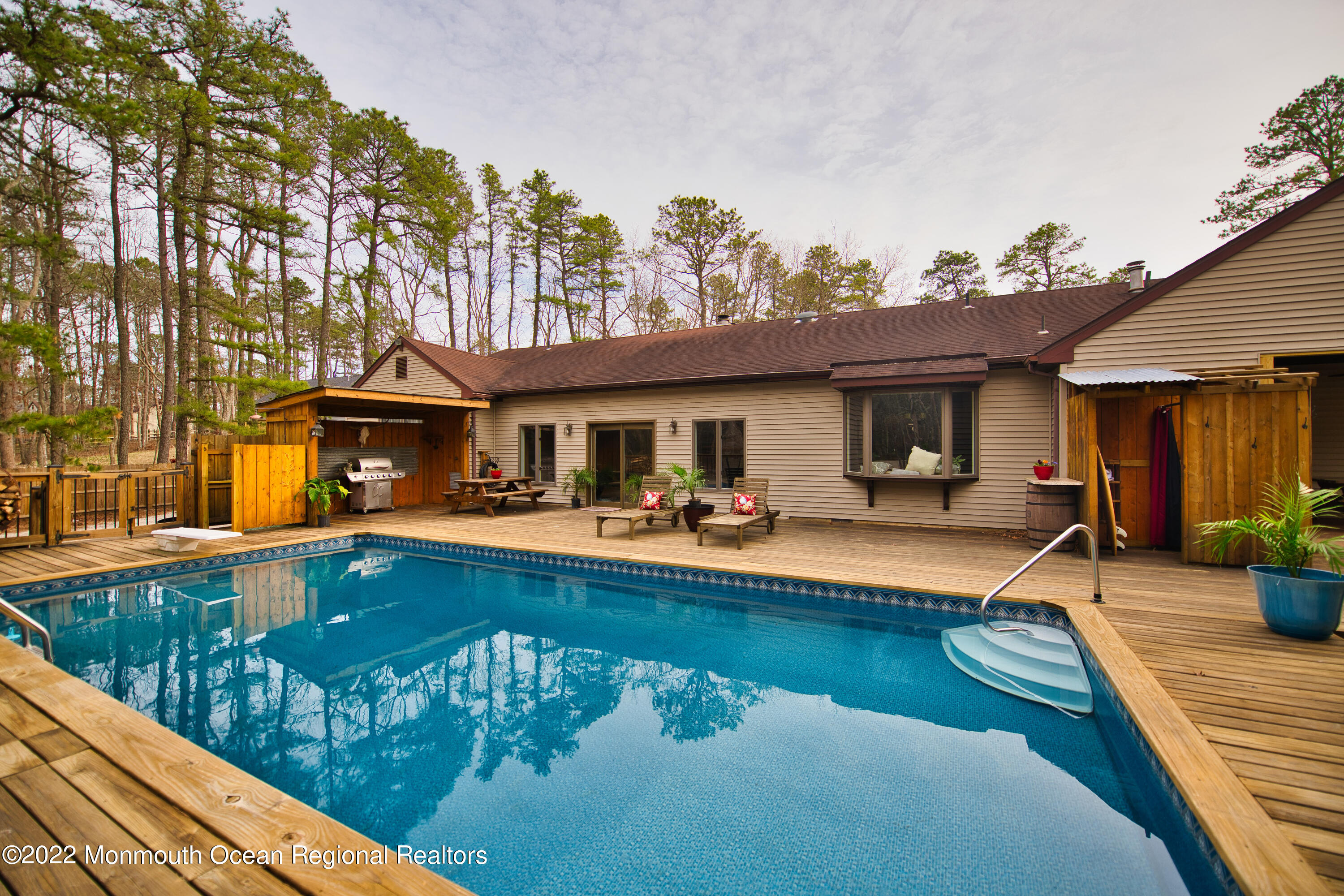 420 Stage Road Little Egg Harbor, NJ 08087 - Photo 53 of 71 rear view of house