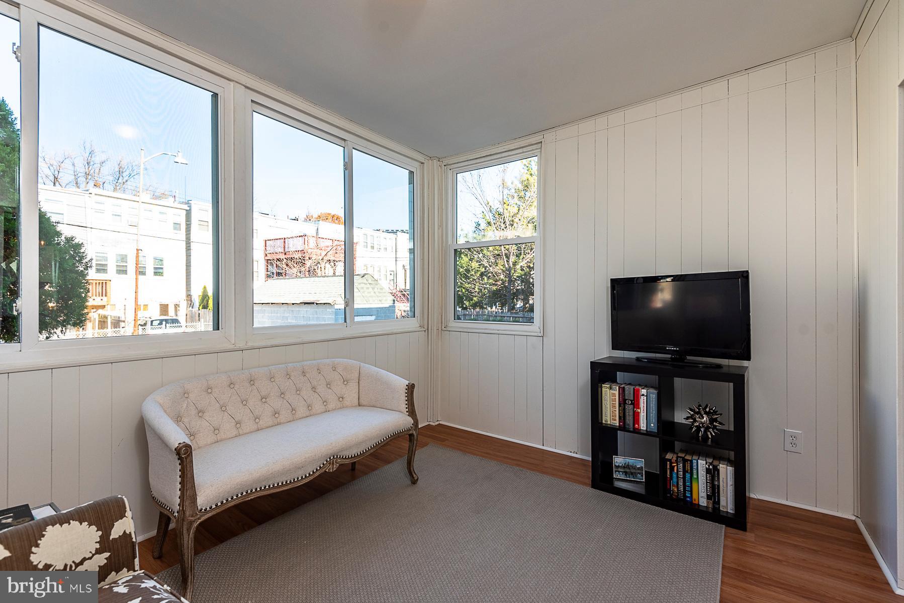 437 Decatur Street Northwest Washington, DC 20011 - Photo 14 of 42 Sunroom - another view