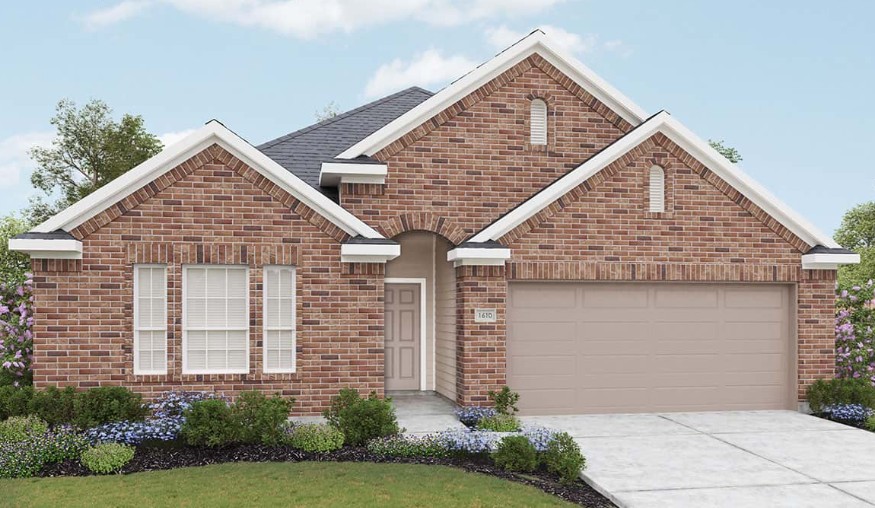 13605 Barn Chime Street Elgin, TX 78621 - Photo 20 of 20 a view of house with yard and green space