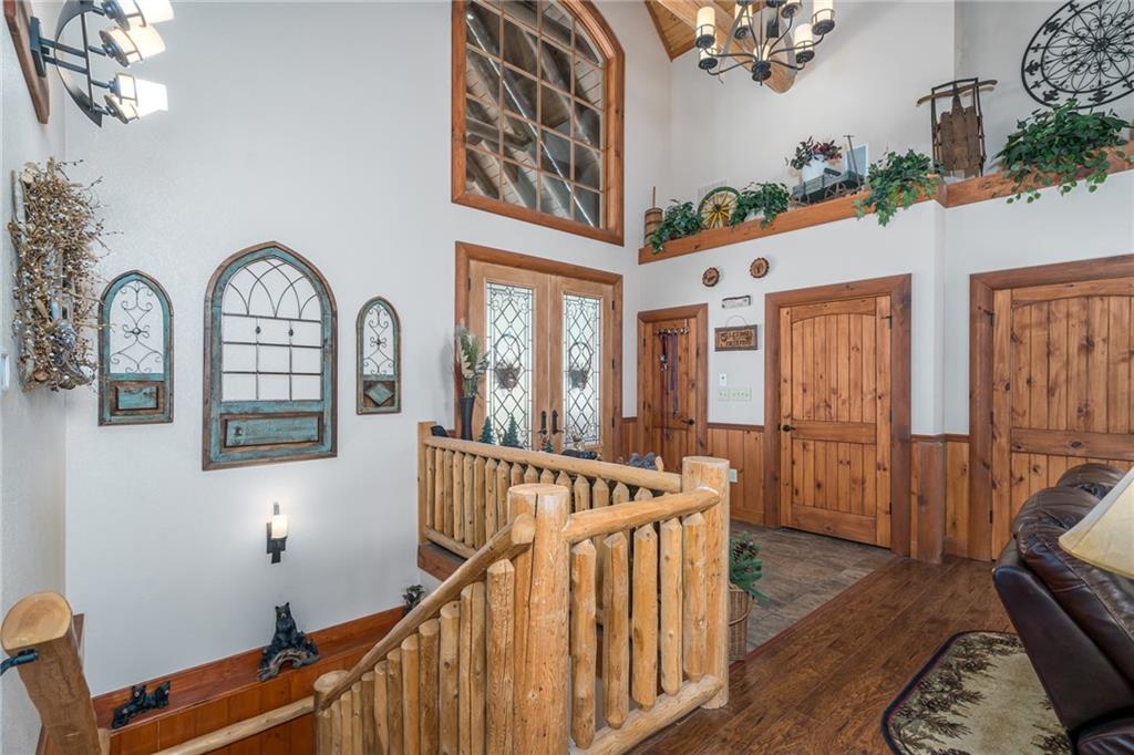 415 Kestrel Rdg Circle Murphy, NC 28906 - Photo 35 of 104 a view of front door with furniture and a window