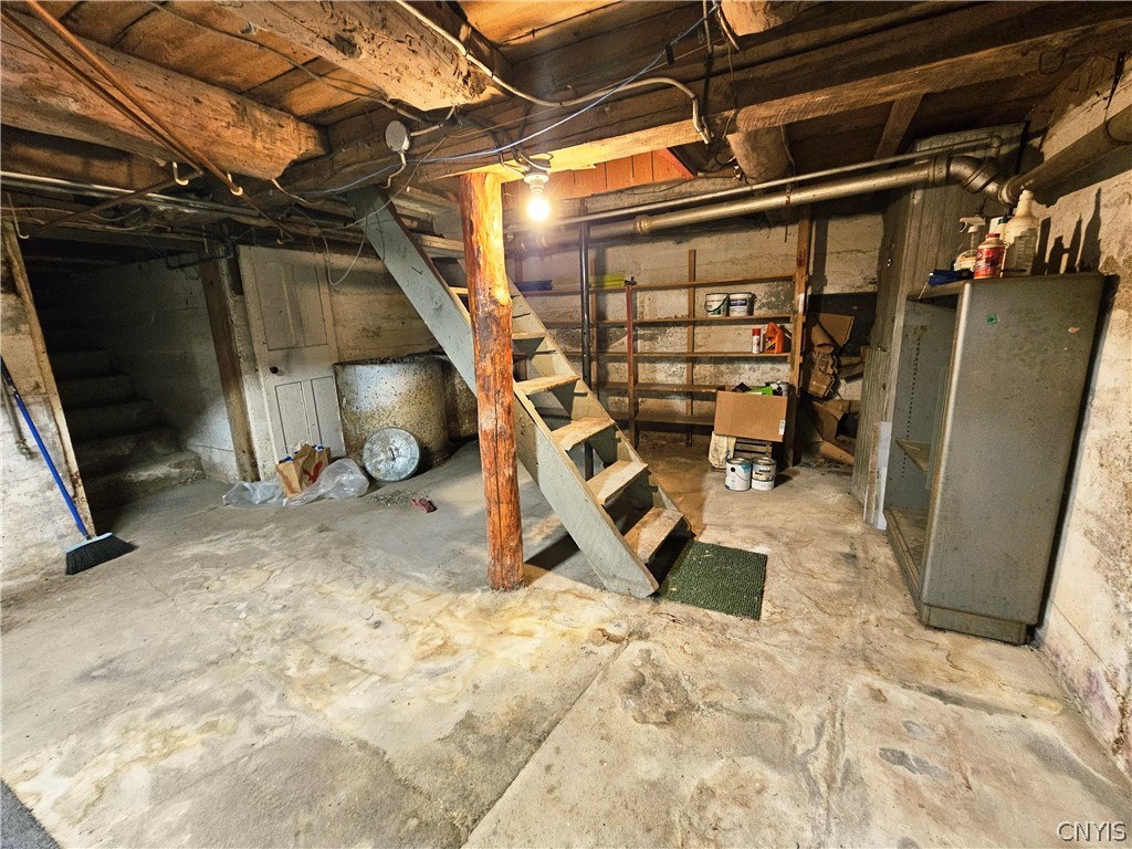 7779 South Hamilton Road Hamilton, NY 13332 - Photo 39 of 44 Basement, has 2nd exit is a hidden door to Entrywa