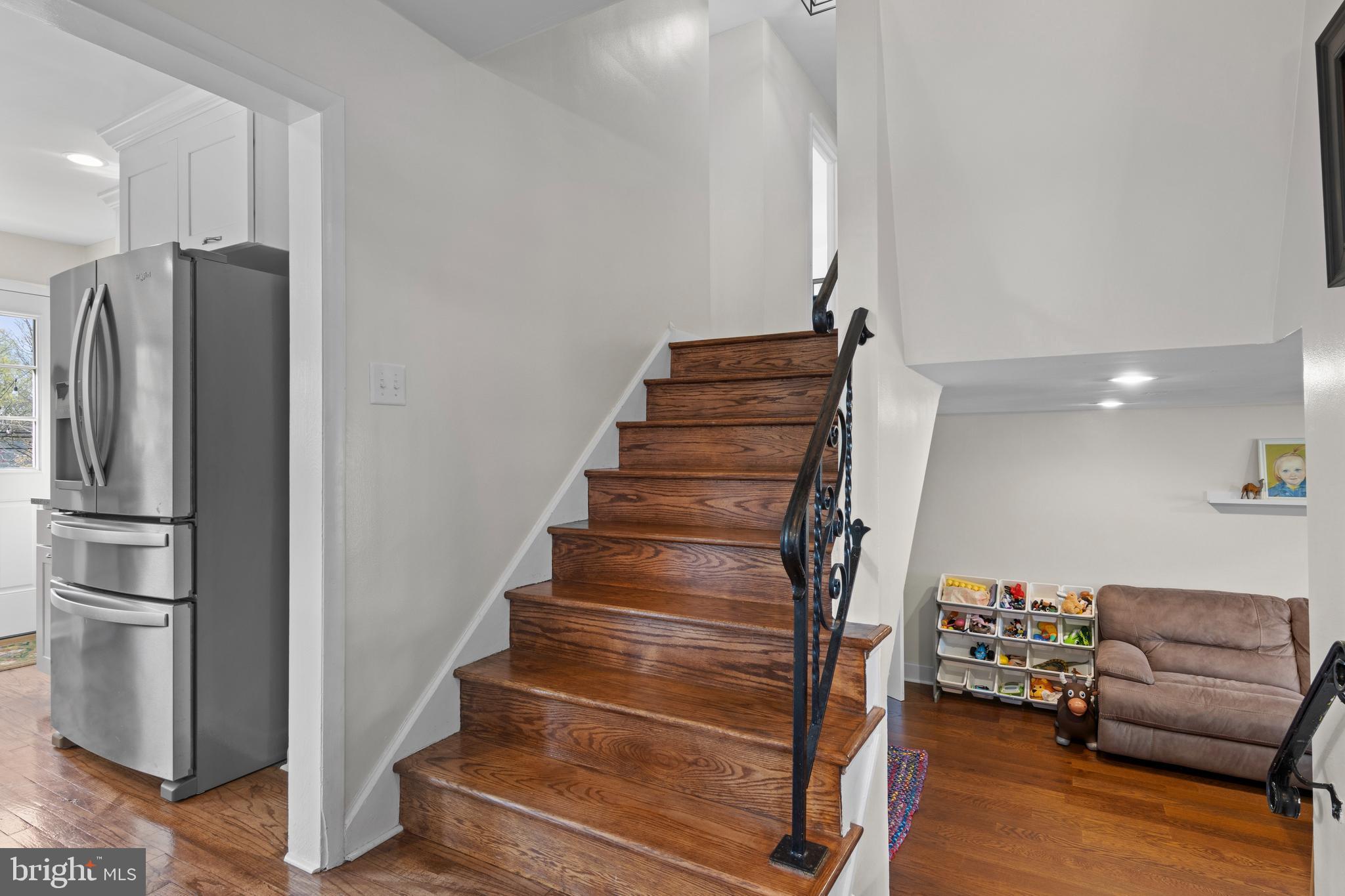 502 Ridge Avenue Kennett Square, PA 19348 - Photo 27 of 60 a view of entryway and hall with wooden floor