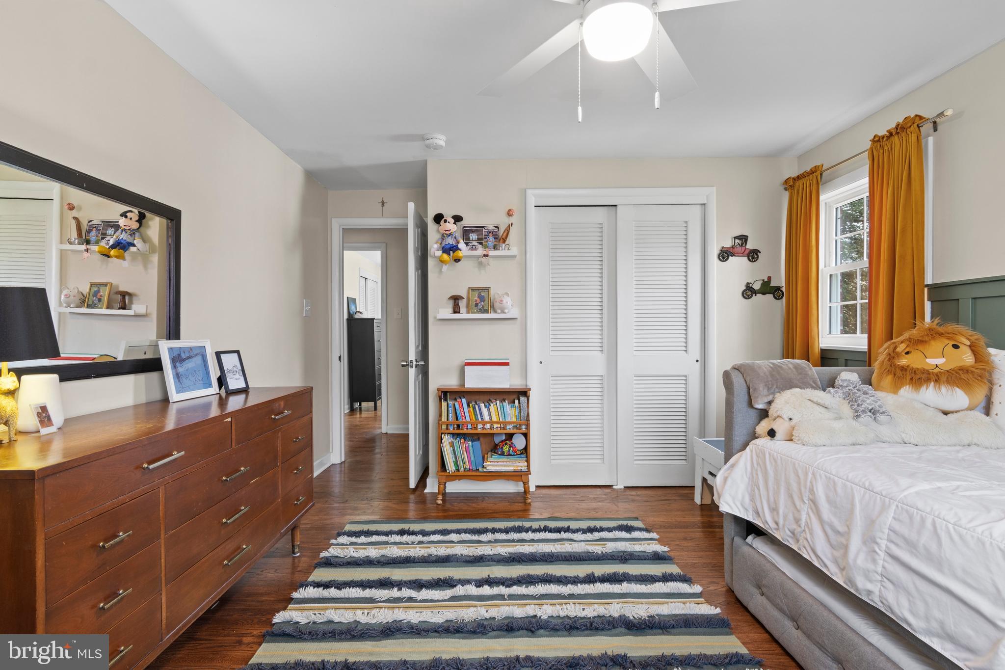 502 Ridge Avenue Kennett Square, PA 19348 - Photo 40 of 60 a bedroom with a bed and wooden floor