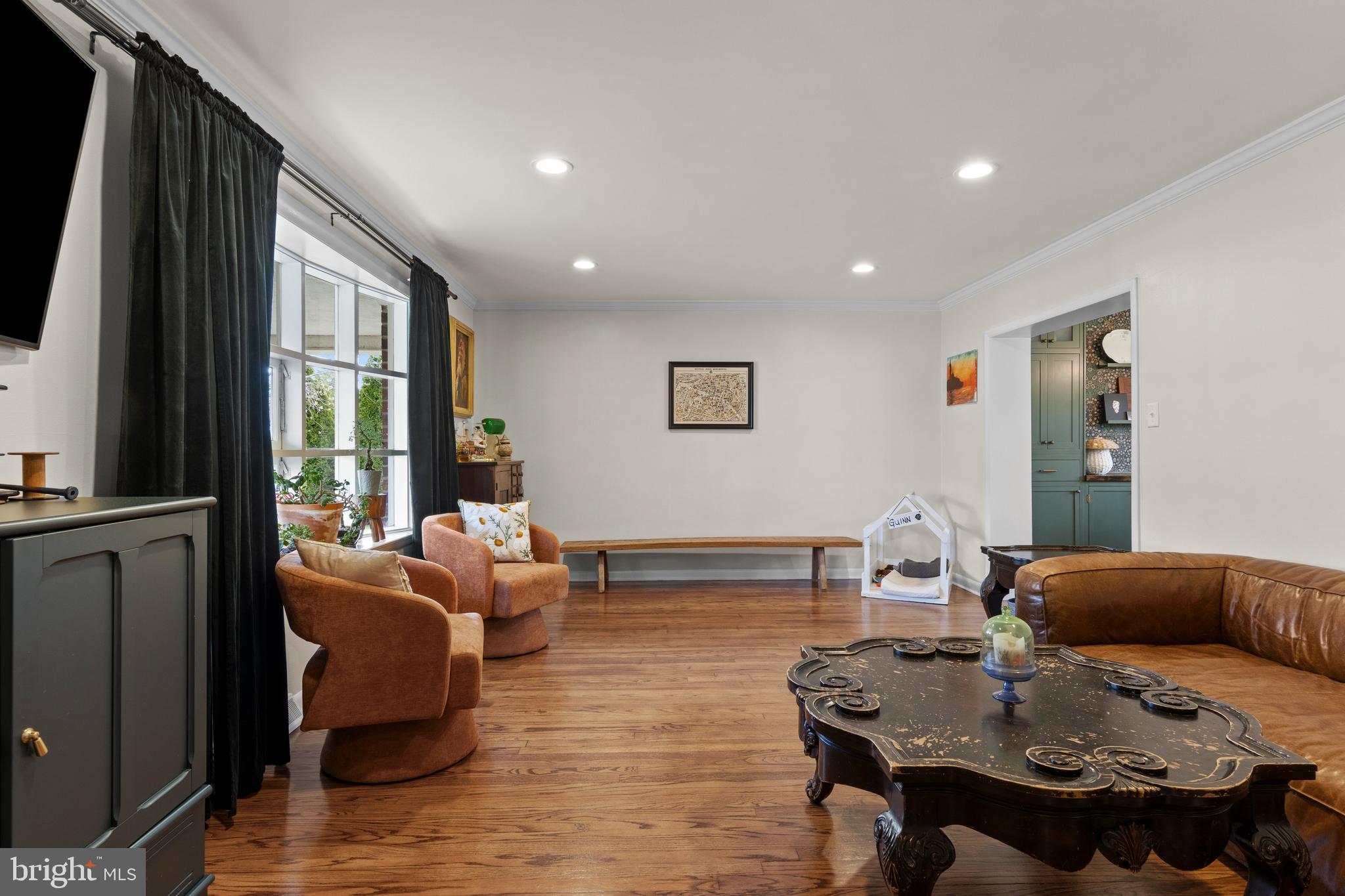 502 Ridge Avenue Kennett Square, PA 19348 - Photo 7 of 60 a living room with furniture and a large window