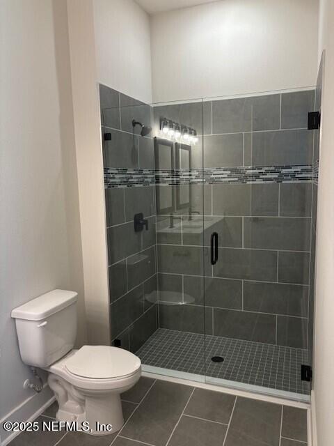 8945 Ford Road Bryceville, FL 32009 - Photo 6 of 11 a bathroom with a toilet and a shower