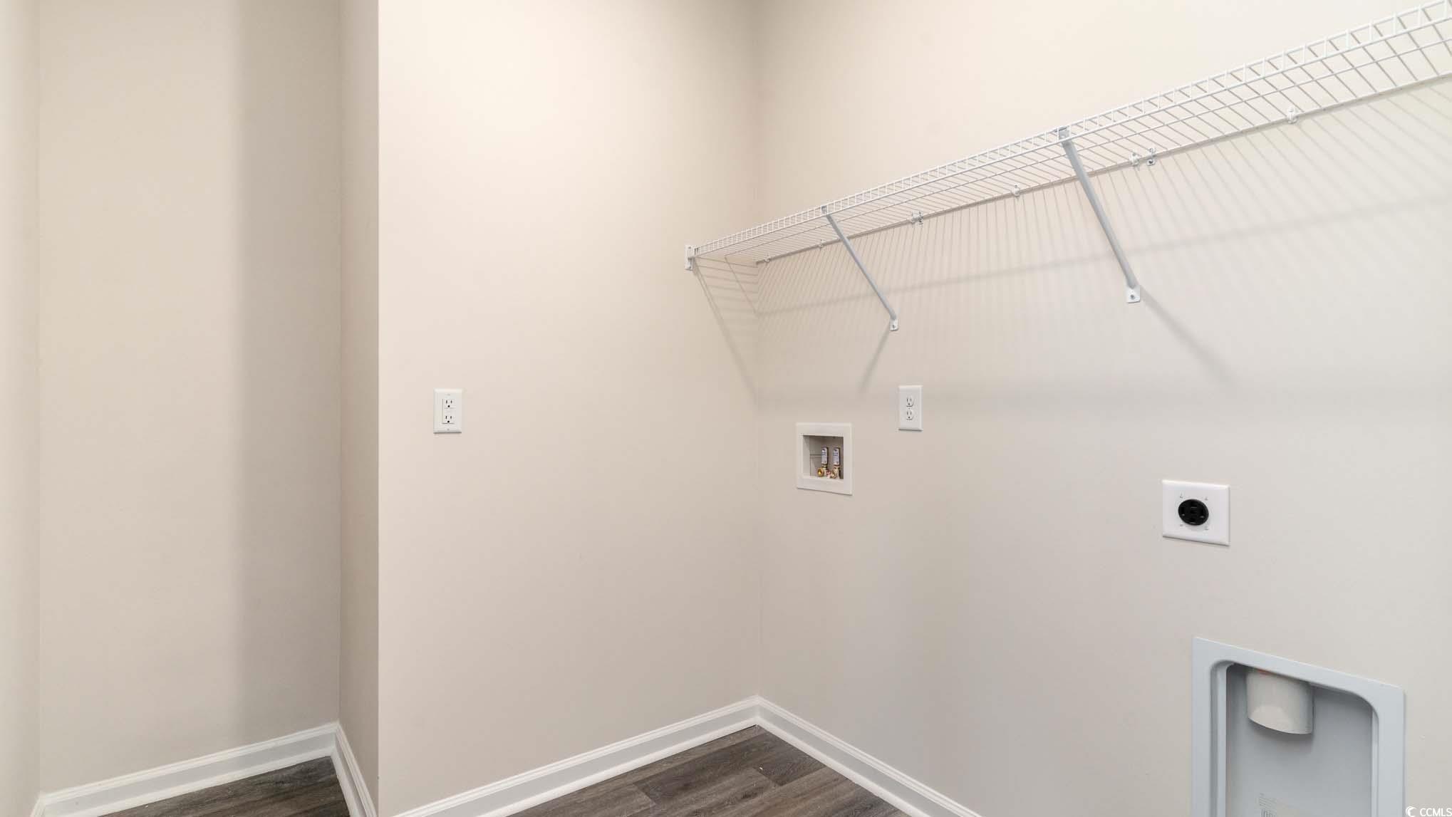 2844 Riverboat Way Conway, SC 29526 - Photo 22 of 24 Clothes washing area featuring washer hookup, hook