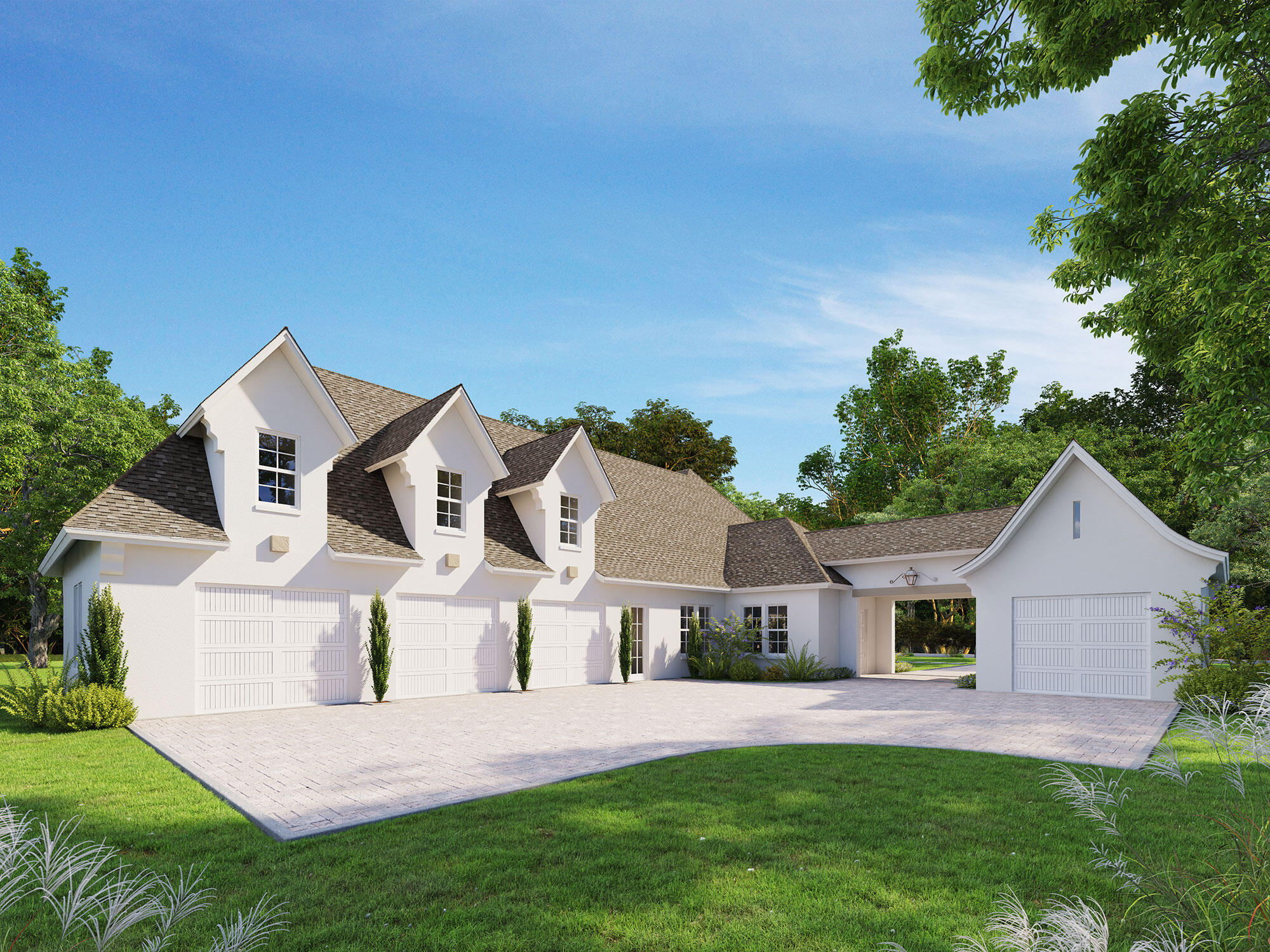 Lot 7 Seclusion Way Santa Rosa Beach, FL 32459 - Photo 3 of 15 a front view of house with a garden