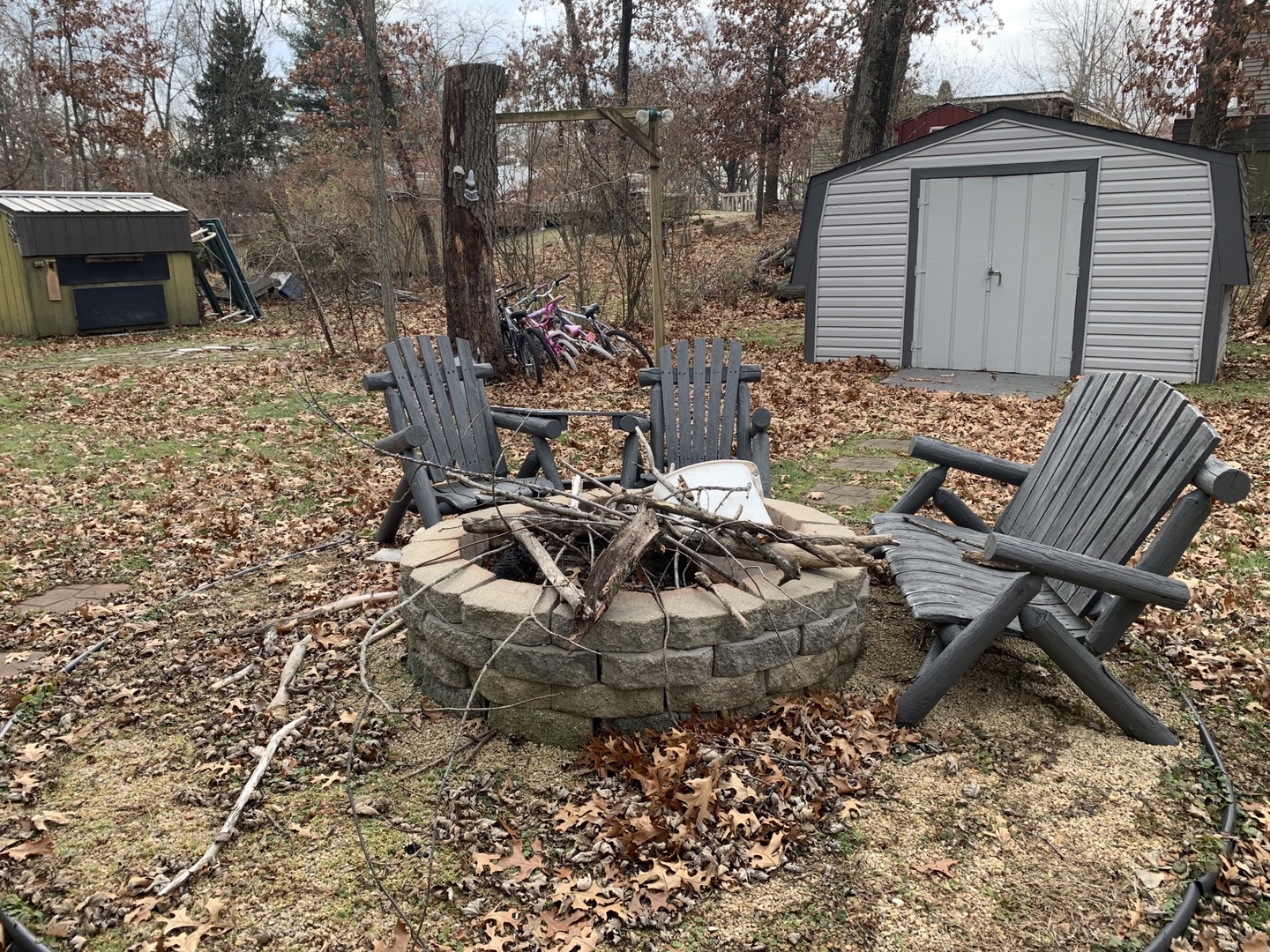 5-125 Woodhaven Sublette, IL 61367 - Photo 10 of 19 a view of backyard of house with outdoor seating